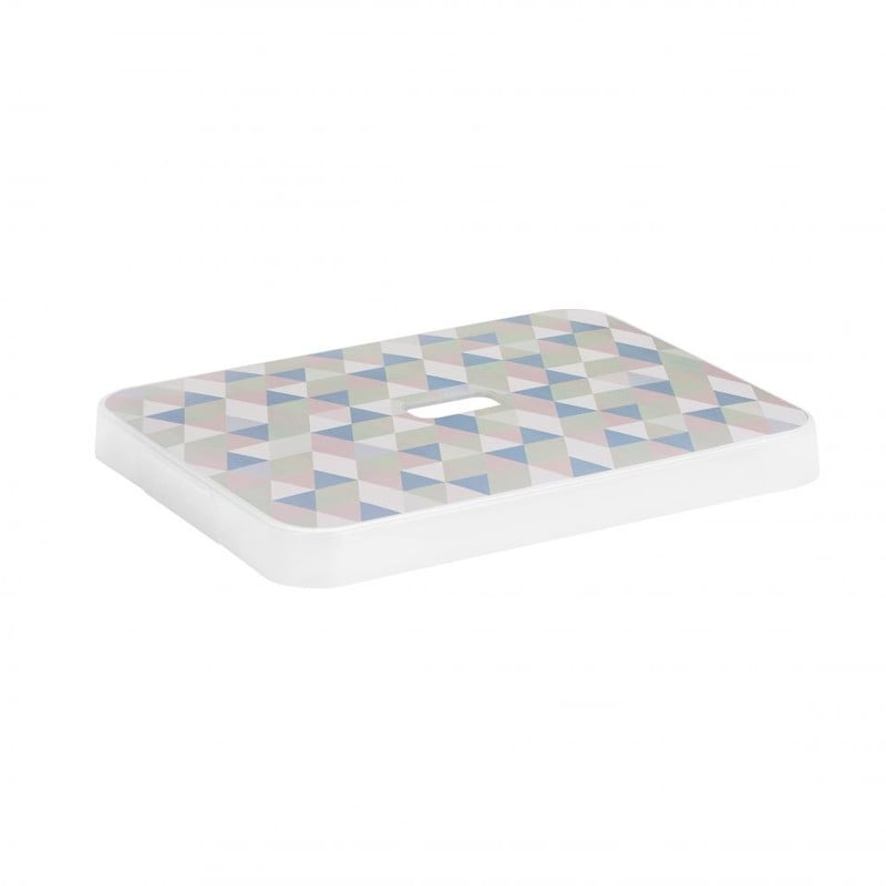 Sunware deksel voor Sigma home opbergbox 24 & 32 liter - pastel print