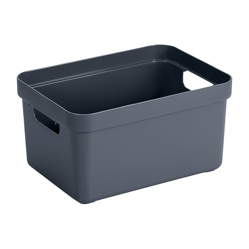 Sunware opbergbox Sigma home - 5 liter - donkerblauwgrijs