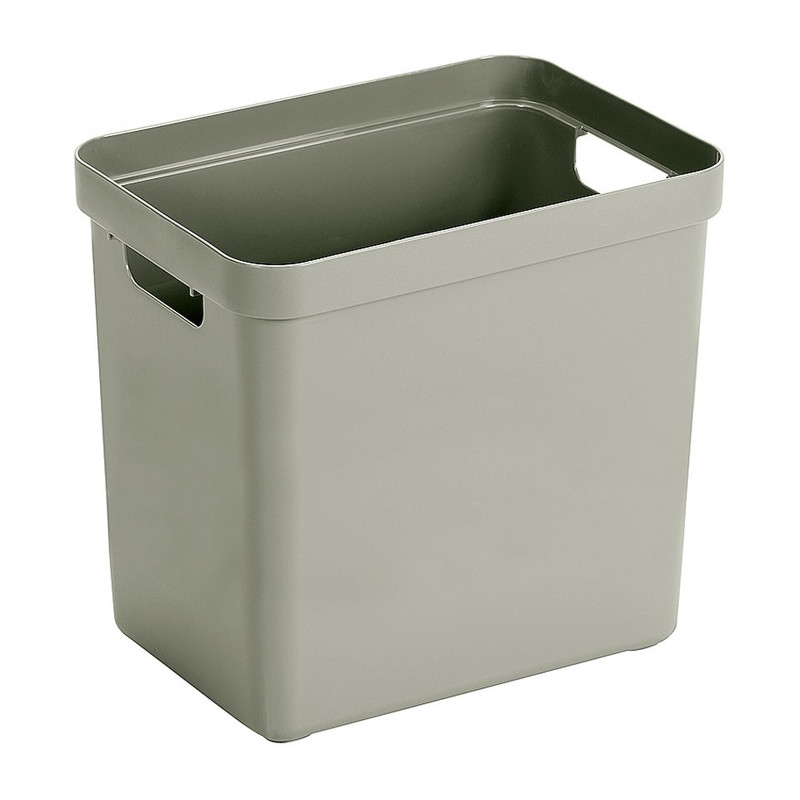 Sunware opbergbox Sigma home - 25 liter - lichtgroen