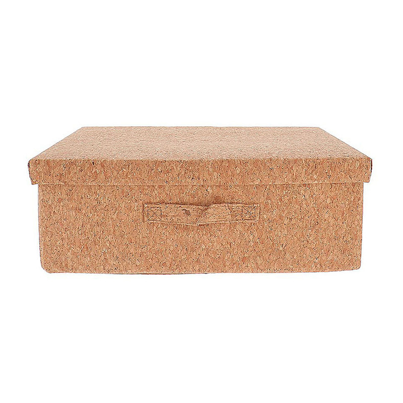 Compactor opvouwbare box kurk - 38x26x13 cm