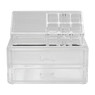 Compactor opbergbox voor cosmetica met 2 lades