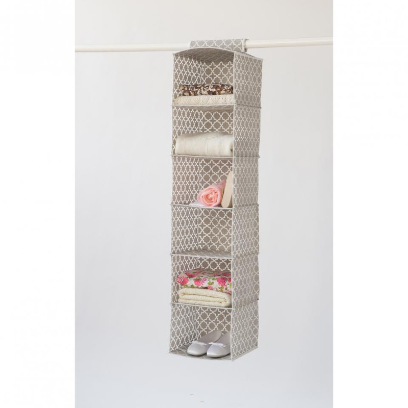 Compactor Madison kledingrek - 6-vaks - 30x30x128 cm