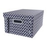 Compactor Ikat opbergbox karton - A4 - set van 2