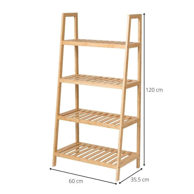 Compactor rek met 4 planken - 120x60x35.5 cm
