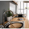 Compactor spat- / memobord RVS - 50x90 cm