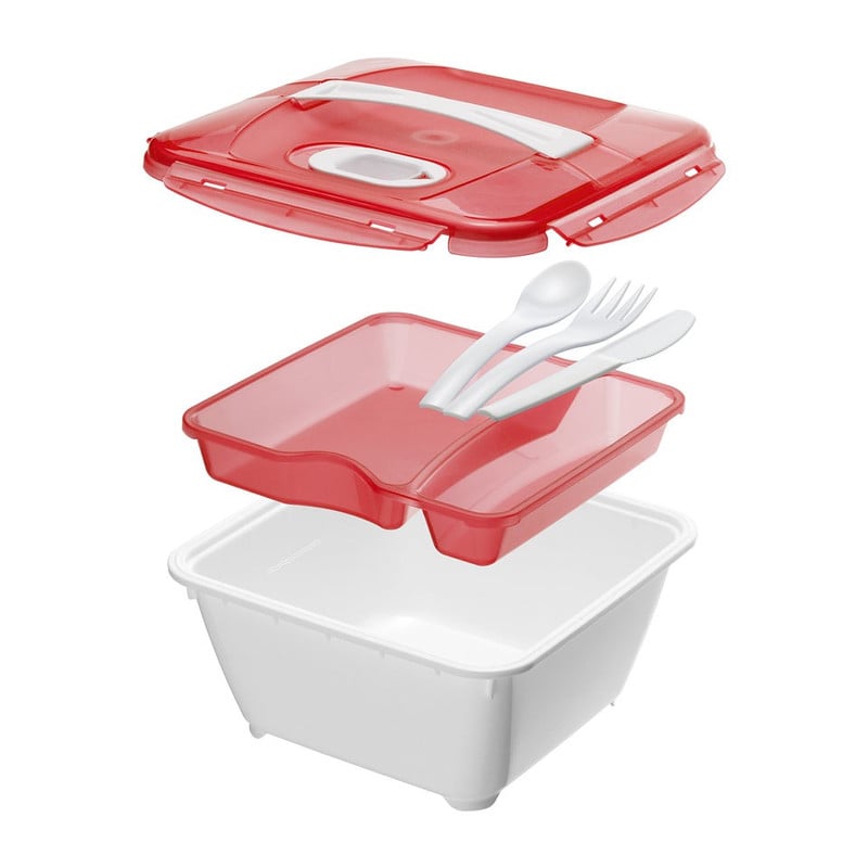 Rotho magnetrondoos - 1.7 liter - rood 