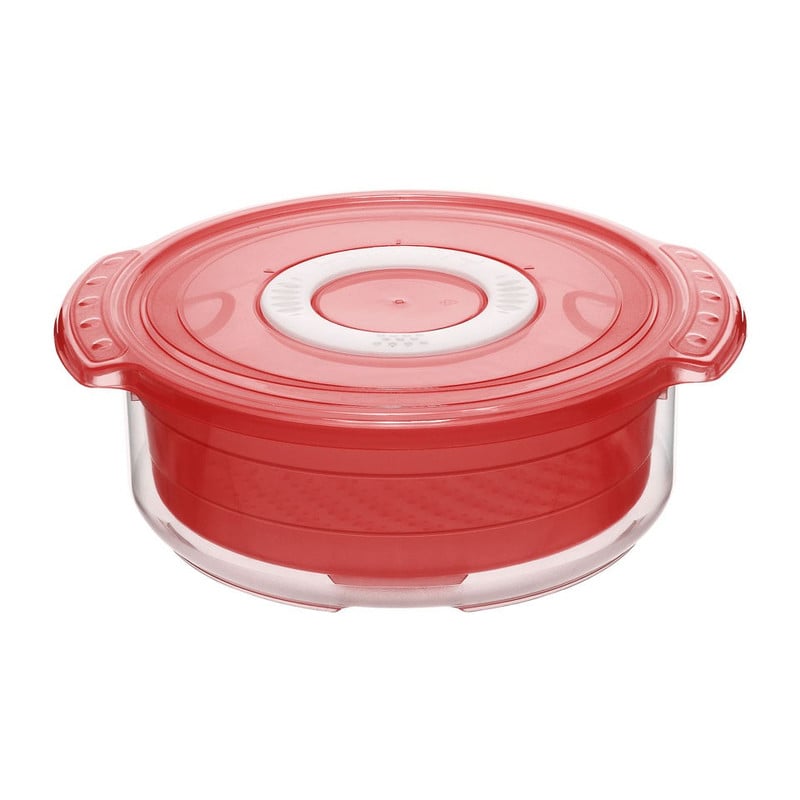 Rotho magnetron-steamer clever - 1.4 liter - rood