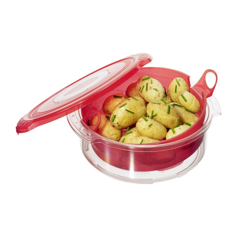 Rotho magnetron-steamer clever - 1.4 liter - rood