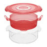 Rotho magnetron-steamer clever - 1.4 liter - rood