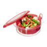 Rotho magnetron-steamer clever - 1.4 liter - rood