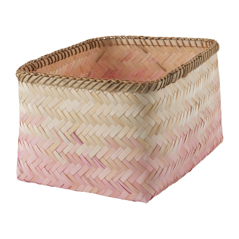 Compactor mand Noumea - 26x19x12 cm - roze 