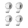 Compactor Bestlock haken met zuignap - klein - set van 4