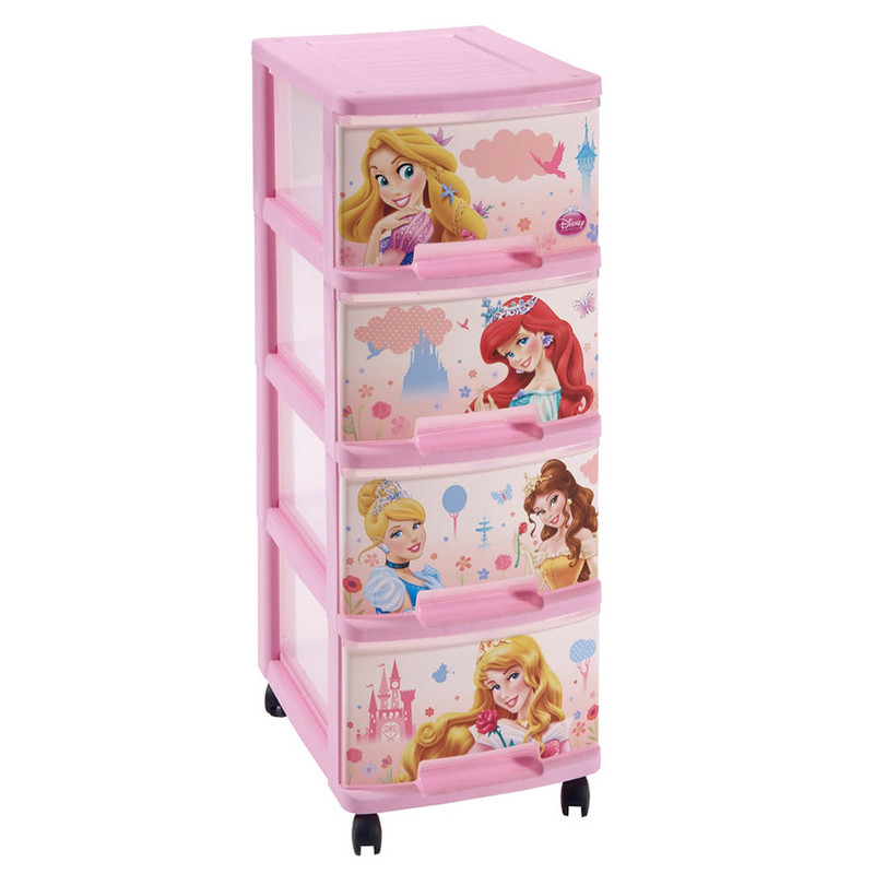 Curver Disney Princess ladekast - 4 laden - 10  liter