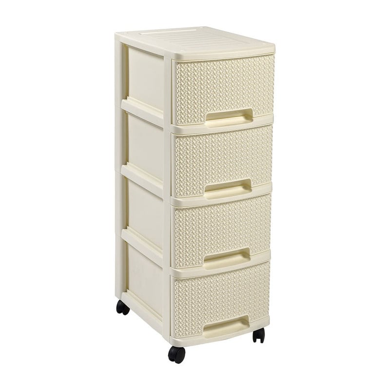 Curver knit ladekastje A4 - oasis white