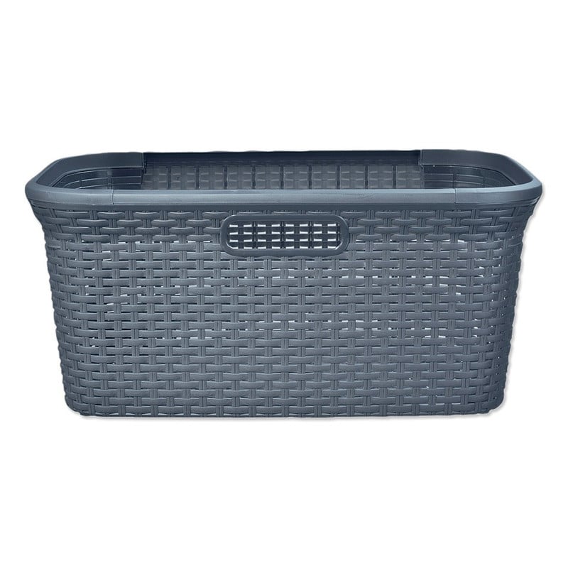 Curver rattan heupwasmand - 45 liter - grijs