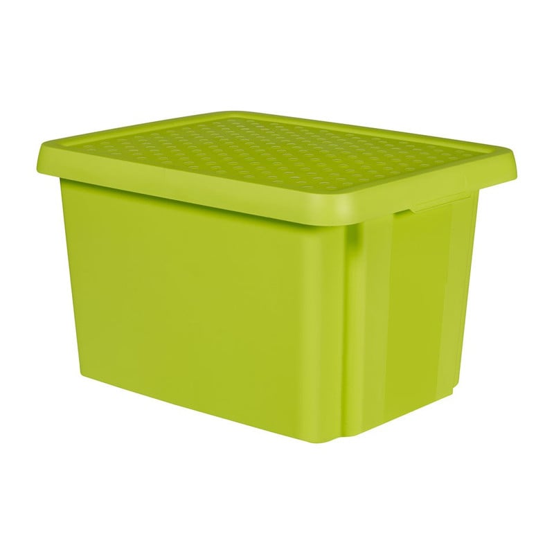 Curver essentials opbergbox - 26 liter - groen