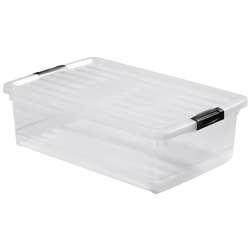 Curver click'n fit multiboxx - 30 liter - transparant