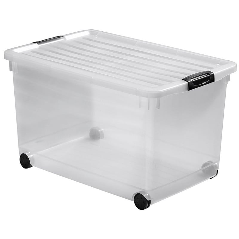 Curver click'n fit multiboxx - 60 liter - transparant