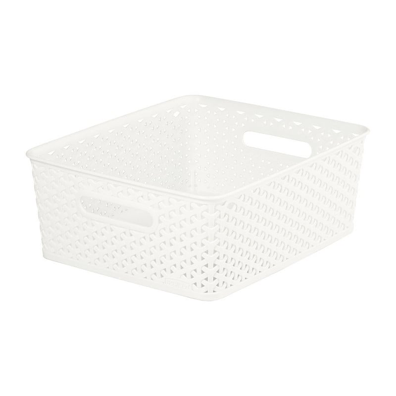 Curver my style nestbaar mandje - vintage wit