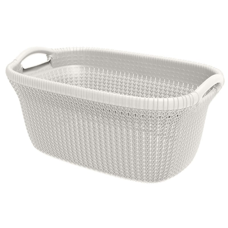 Curver knit heupwasmand - 40 liter - oasis white