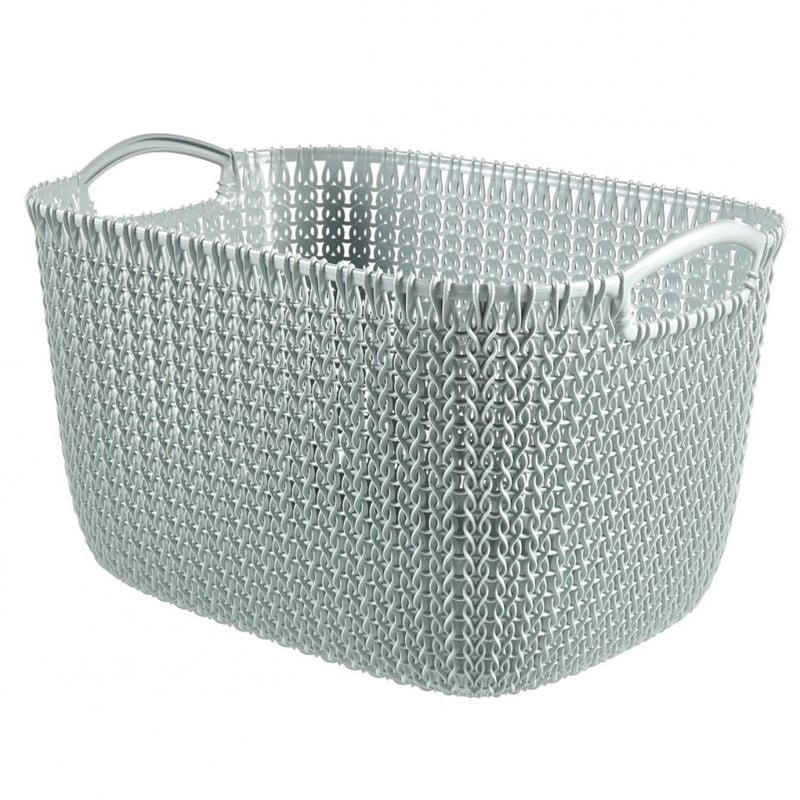 Curver knit mand L - 19 liter - misty bleu