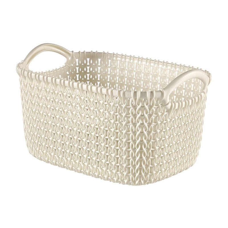 Curver knit mandje XS - 3 liter - oasis white