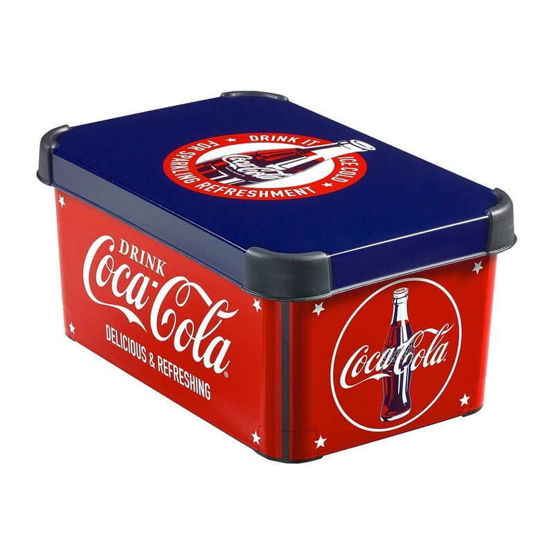 Curver Stockholm decobox S - 6 liter - Coca Cola