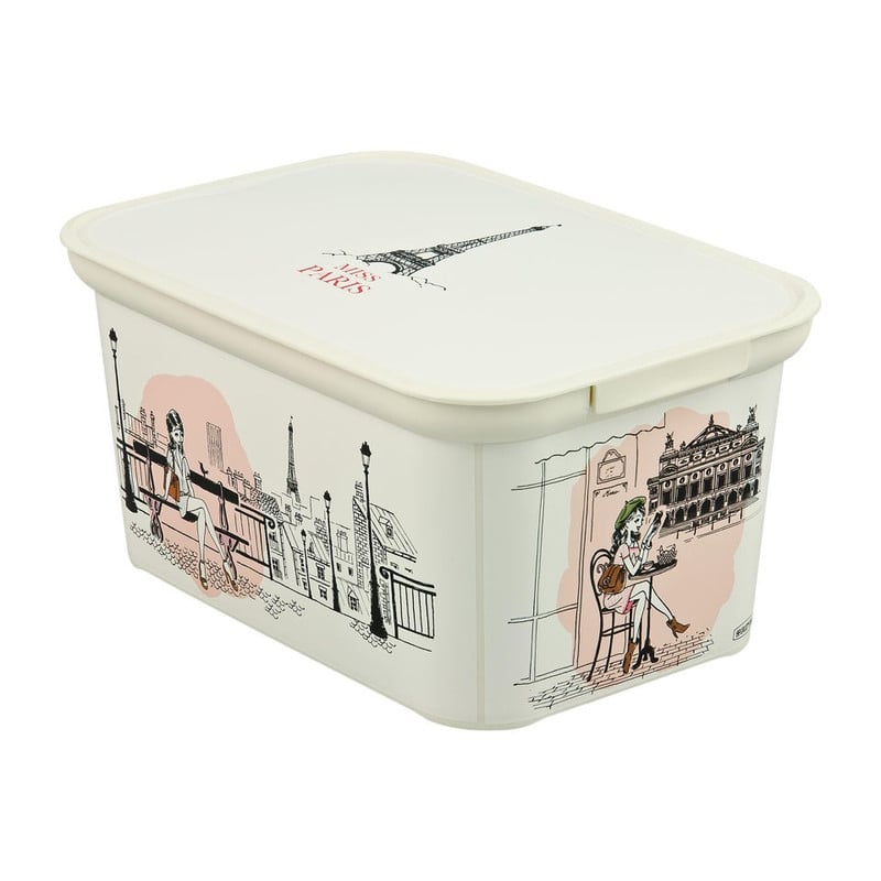 Curver Amsterdam decobox S - 6 liter - miss Paris