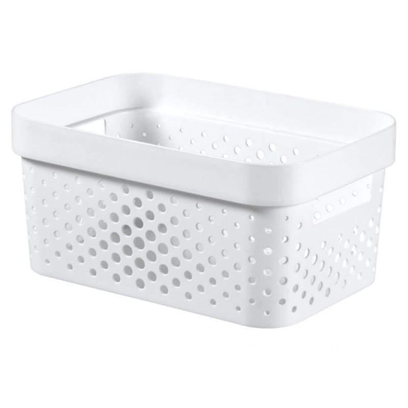 Curver Infinity Dots box - 4,5 liter - wit