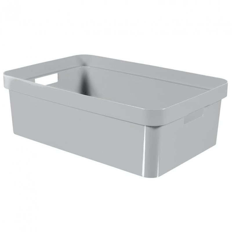 Curver Infinity box - 30 liter - lichtgrijs