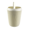 Curver knit afvalbak - 6 liter - oasis white