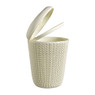 Curver knit afvalbak - 6 liter - oasis white