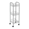 Metaltex keukentrolley Toronto - 3 etages - 23x23x83 cm