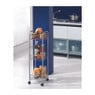 Metaltex keukentrolley Toronto - 3 etages - 23x23x83 cm