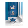 Metaltex keukentrolley Toronto - 3 etages - 23x23x83 cm
