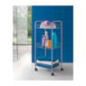 Metaltex keukentrolley Montreal - 3 etages - 34x34x85 cm