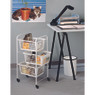 Metaltex keukentrolley San Diego - 3 manden - 30x38x68 cm