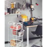 Metaltex keukentrolley Miami - 4 mandjes - 30x38x83 cm
