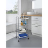 Metaltex keukentrolley Atlanta - 4 etages - 39x30x84 cm
