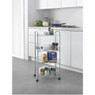 Metaltex keukentrolley Atlanta - 4 etages - 39x30x84 cm