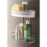 Metaltex orbit doucherek - 2 etages - wit