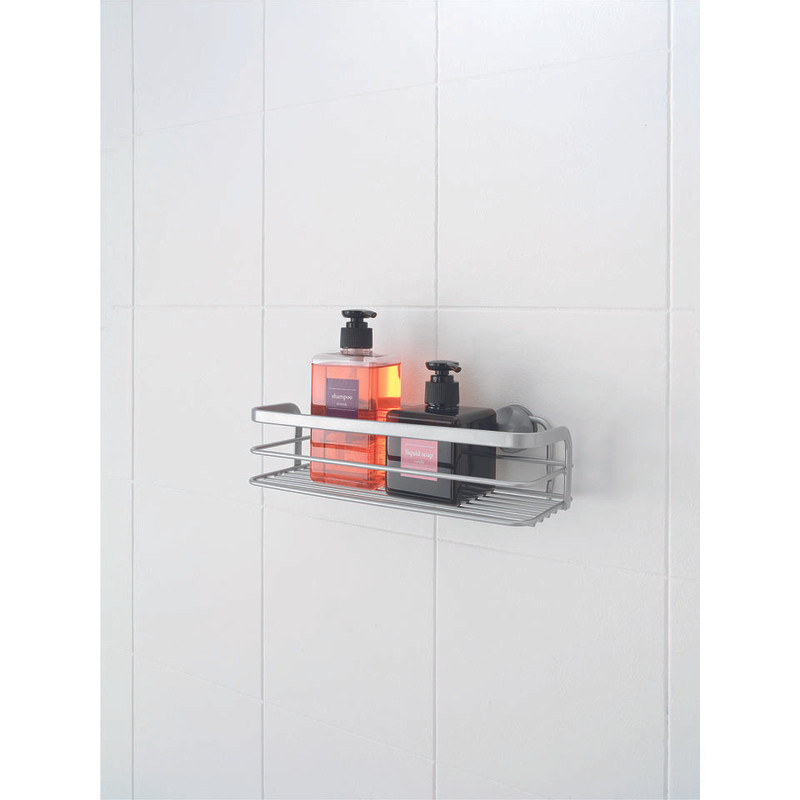 Metaltex viva rek - 26x10x6 cm - zilverkleur