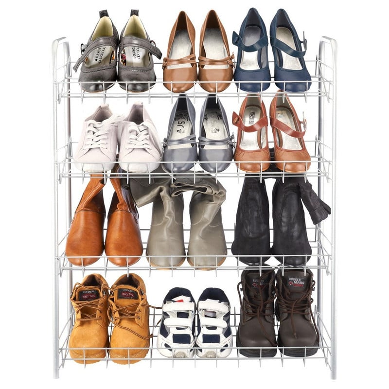 Tomado Scarpa schoenenrek - 62x26x80 cm - wit