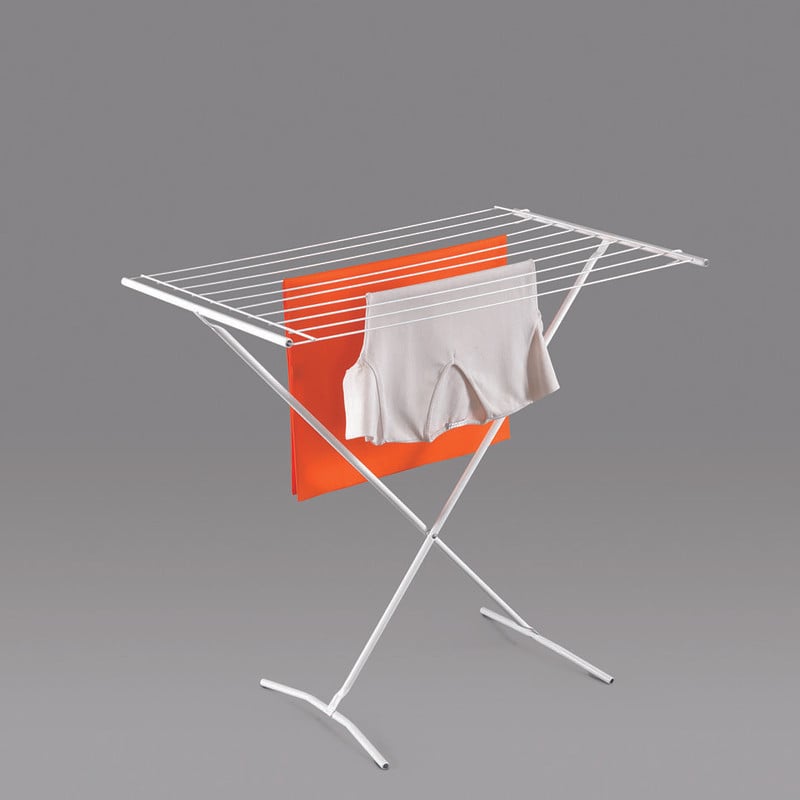 Metaltex droogrek Como - 8 meter - wit