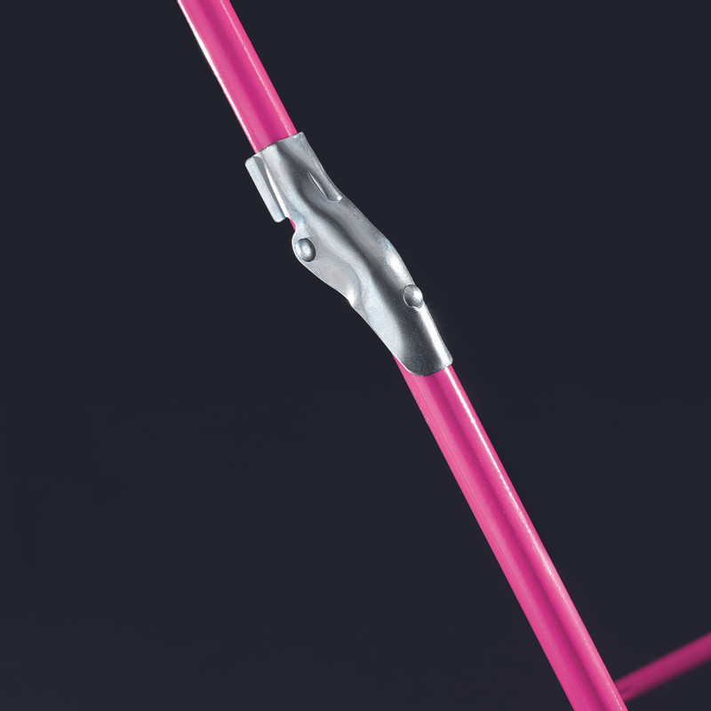 Metaltex droogrek fuji - 20 meter - roze