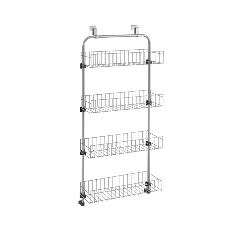 Metaltex - Baskets@door - etagere voor deur - zilver