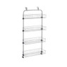 Metaltex - Baskets@door - etagere voor deur - zilver