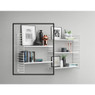 Tomado - Boekenrekuitbreiding - wit frame + planken