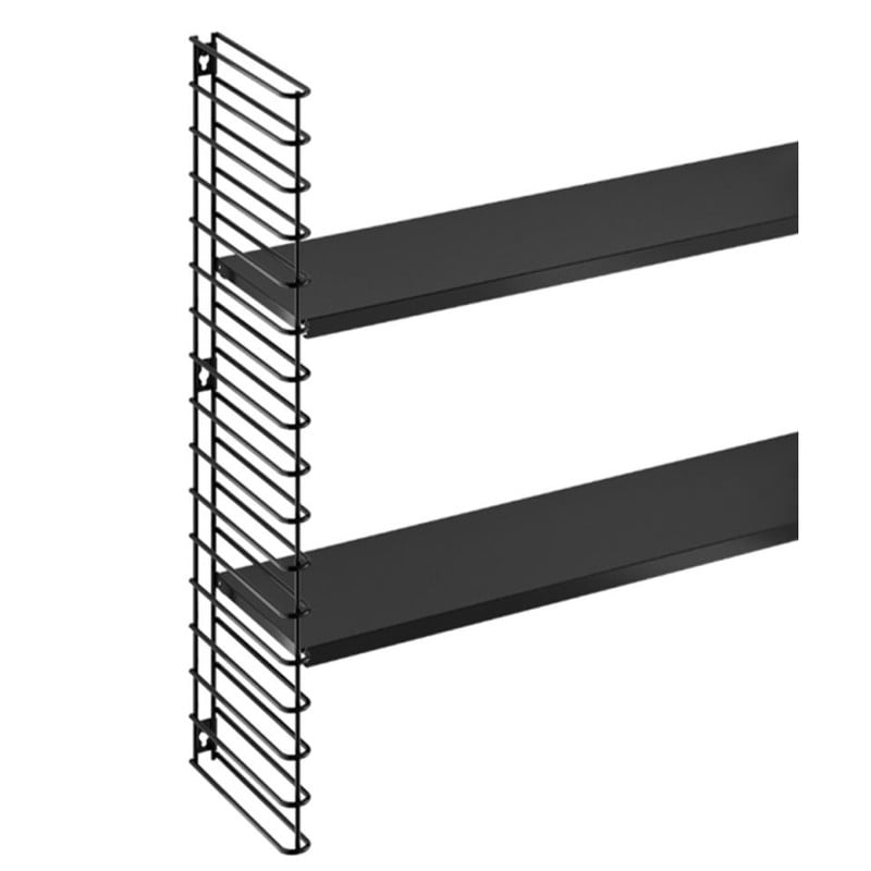 Tomado - Boekenrekuitbreiding - zwart frame + planken