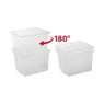 Iris stapelboxen - set van 6 - 30 liter